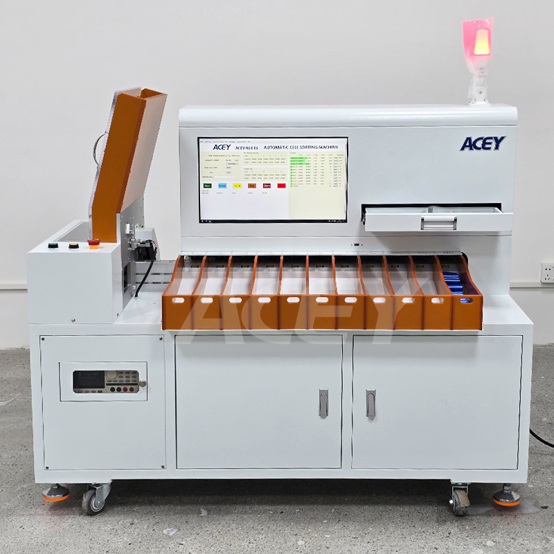 Ocv Machine Automatic Cylindrical Battery OCV IR Sorting Machine for 18650 21700 ...