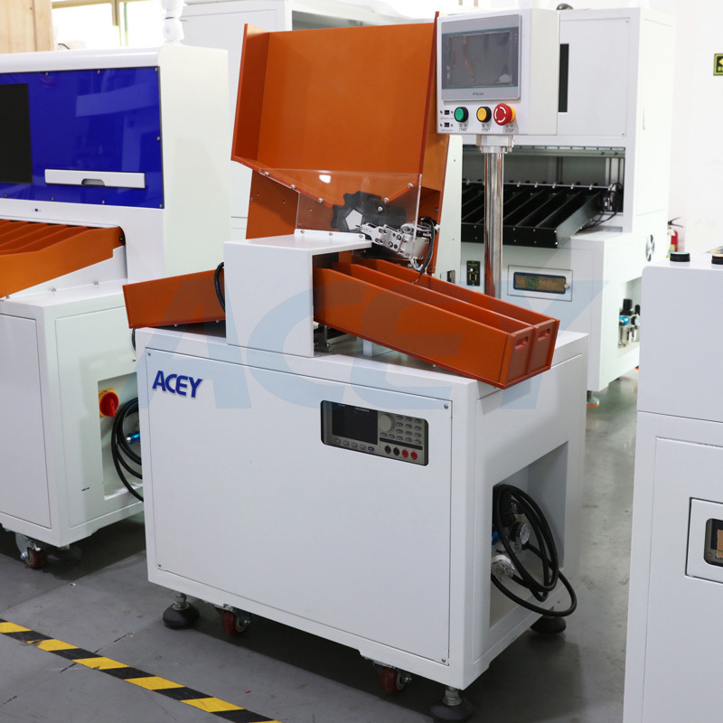 5 Channels Cylindrical Battery Sorting Machine Automatic Lithium Cell ...