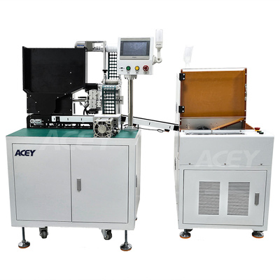 Automatic 2 In 1 Battery Insulation Paper Pasting Voltage IR Sorting Machine