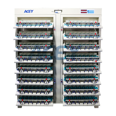 5V 10A 256 kanalen energiebesparende batterijlading ontlading tester voor batterij diameter bereik 32-60mm