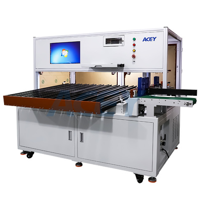 Guter Preis 10 Kanäle Hochpräzisions-automatische prisamtische Lithium-Batteriezell-Sortiermaschine online