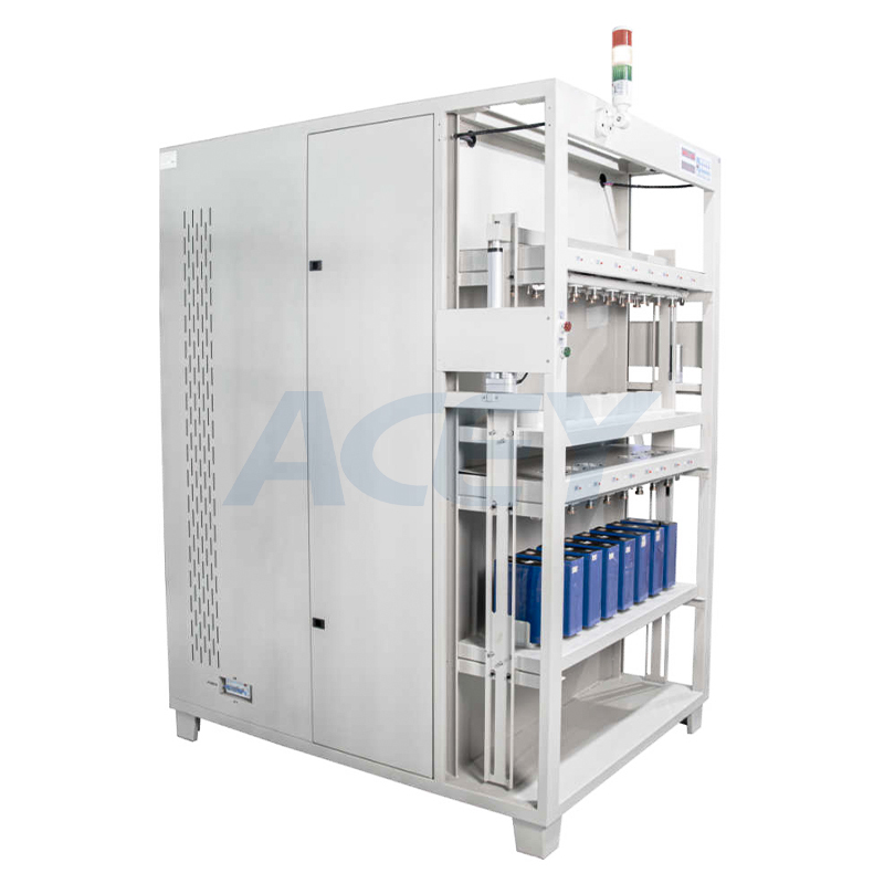 16 Channel Regenerative Prismatic Lithium Ion Battery Testing Machine ...
