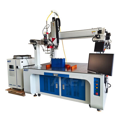 Guter Preis 3000 Watt Gantry-Typ Galvo automatische Laserschweißanlage für prismatische Batterie Online