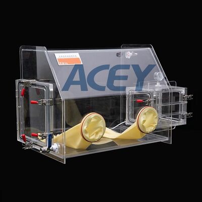 Goede prijs OEM Kleine grootte stofdichte acryl vacuüm handschoenen voor batterijonderzoek online