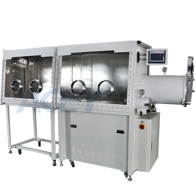 Harga yang bagus Kontrol digital kotak sarung tangan vakum stainless steel besar dengan sistem pemurnian gas on line